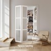 Bifold Door Hardware Kit, 36-Inch Bi-fold Closet Door Track Kit
