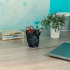 Essey Black Desktop Pen Pot ES05219