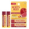 Burt's Bees 버츠비 석류 립밤 듀오팩 4.25g 2입세트 Burts Bees Pomegranate Lip Balm Duo Pack 4.25g 2PCS