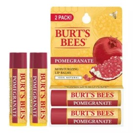 Burt's Bees 버츠비 석류 립밤 듀오팩 4.25g 2입세트 Burts Bees Pomegranate Lip Balm Duo Pack 4.25g 2PCS