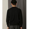 nano universe "pill-less knit" Fine Gauge Crew Neck, top grey