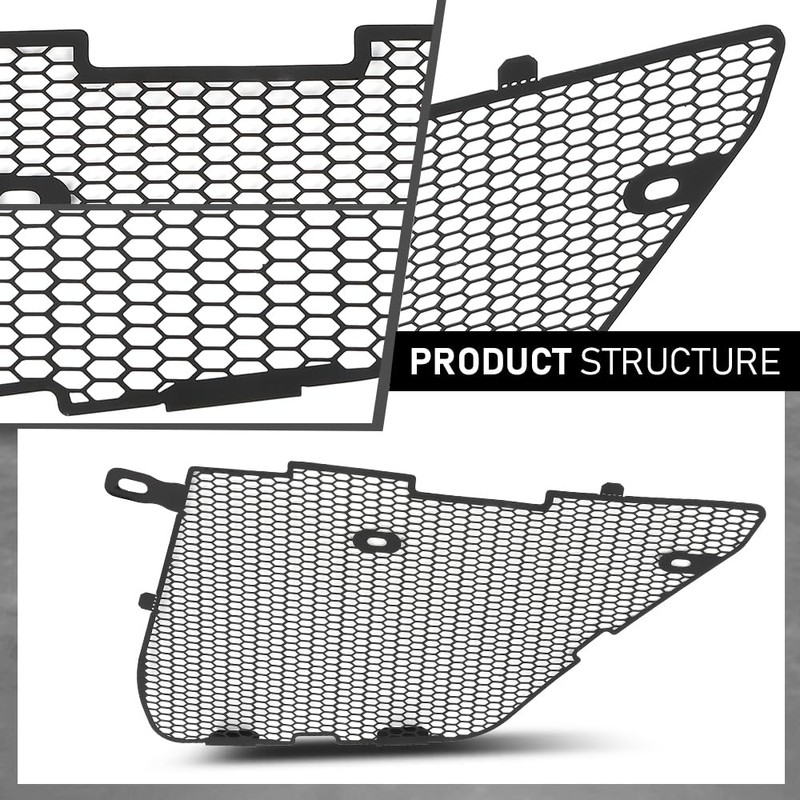 LQI Front Radiator Guard Grille Grill Covers Compatible with Chevy