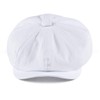 BOTVELA Men's 8 Piece Newsboy Flat Cap 100% Cotton Gatsby