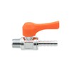 GAONA GA-JM085 Mini Ball Valve, Hose Nipple, R3/8 x 10.5