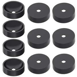 ThtRht 10 Pack Car Phone Holder 17mm Ball Head Rubber Pads Non Slip Rubber Washer Inserts for Dash Mounted Holders Phone Holders Wireless Car Charger Suction Cup Phone Stand Selfie Tripod