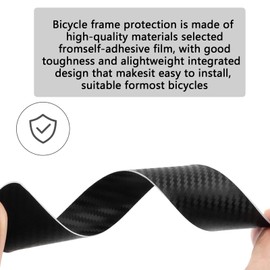 Ehuihuan Pack of 100 Bicycle Stickers, 5 Sets, Frame Protection Film Bicycle Anti-Rub Waterproof, Frame Protection, Paint Protection Film, Bicycle Scratches, Chain Stays Protection for Mountain Bike,