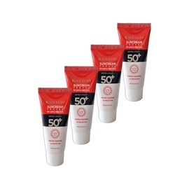 K. Solegio K Solegio non-sticky transparent travel sunscreen for the whole family for women, travel travel size 50ml 4 packs / 케이솔레지오 끈적임없는 온가족 여성 투명 여행용 선크림 트래블 여행용 50ml 4개