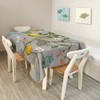 Walmsco Tablecloth Blue Bird Lemon Tree Decor For Dining Room
