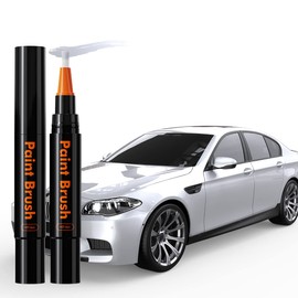Touch Up Paint for Cars Paint Scratch Repair Kit for Various Automotive Touchup Paints with Varnish Coating Pen (Silver)