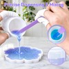 HeyClear Silicone Measuring Cups Kit for Epoxy Resin 250&100ml Mixing