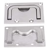 Kuuleyn Boat Hatch Handle,Boat Flush Hatch Locker Cabinet Lift Pull