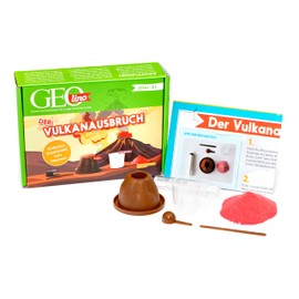 FRANZIS 67079 - GEOlino The Volcano Eruption - Bring Your Own Volcano to Escape - Ideal as an Entry into Chemistry, from 8 Years