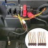 risemotom8 8PCS Pulse Power Plug Connector Pigtail Adapter For Polaris