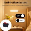 AUXBC 6Pcs Red Light Illuminated Rocker Switch, SPST On-Off Toggle