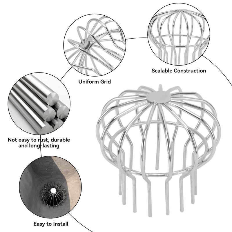 Leaf Catcher Basket, Leaf Catcher for Keeping the Downpipe Leaf