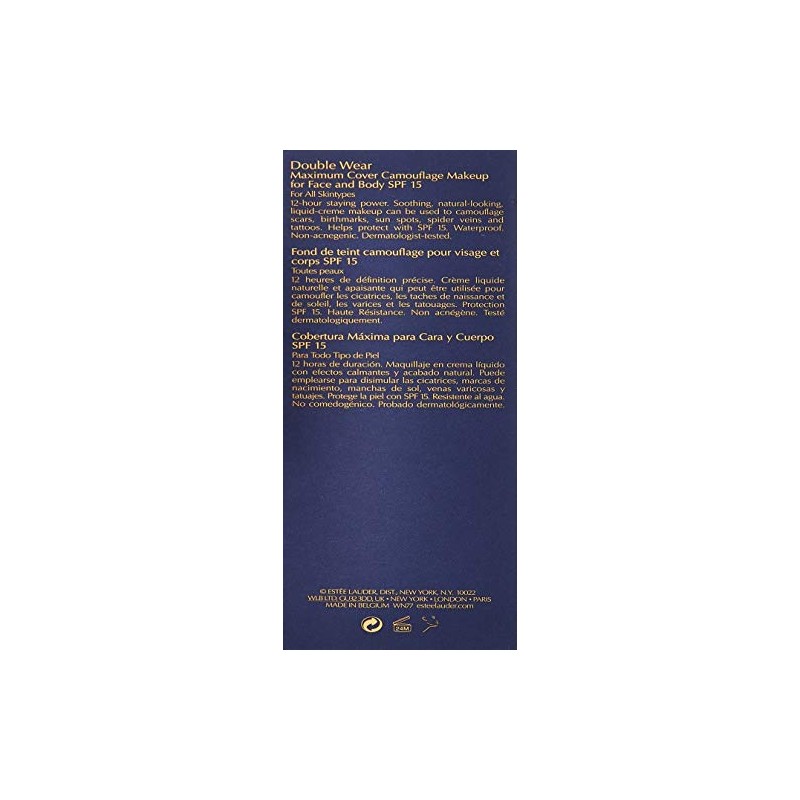 Estee Lauder Double Wear Maximum Cover Camouflage Makeup Spf Cuenta