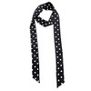 2m Super Long Women's Skinny Scarf Satin Slim Ribbon Thin