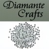 300 x 4mm Clear Round Diamante Loose Flat Back Rhinestone