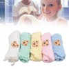 5PCS Cotton Kids Face Towels Good Absorbent Skin Friendly Reusable