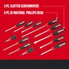 CRAFTSMAN Bi-Material Assorted Screwdriver Master Set, 12 Piece (CMHT65301)