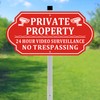No Trespassing Signs Private Property, Video Surveillance Sign, No Trespassing