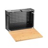 Bamboo Cable Management Box with Magnetic Lid - 12,6x7,9x4.3 in