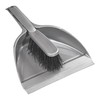 Elliott Dustpan and Brush Set, Durable Plastic Pan with Rubber