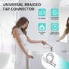 Pack of 2 Kitchen/Basin Monobloc Mixer Tap Connectors Flexible Pipes