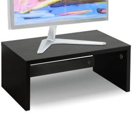 TEAMIX Higher Monitor Stand Riser for Desk Small Monitor Stand TV/Screen/PC/L