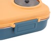 Thermal Lunch Box 1100ml Double Layer 3 Grid Design 304