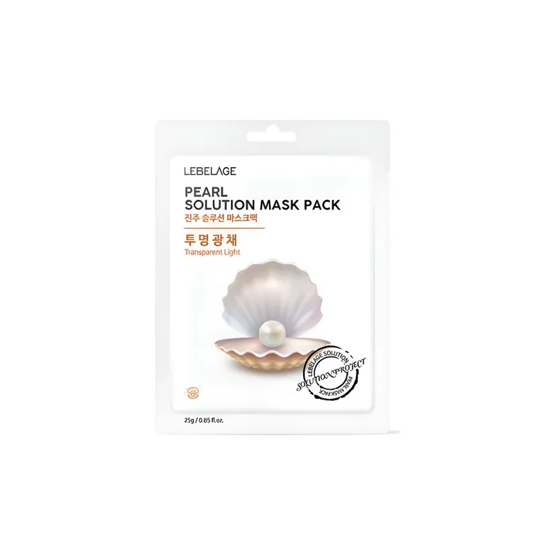 Mascarilla Coreana Brillante De Perlas 1 Caja (10pz) Mixta