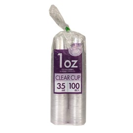 Shinwa BC-04 Commercial Clear Cup, 1.2 fl oz (35 ml)