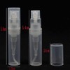 Qintreesify 5Pcs 2ml Mini Spray Bottle, Empty Plastic Spray Bottle