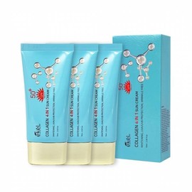 Ikel Ekel Collagen Four-in-One Sun Cream 70ml-3 Sunscreen Recommendations Sunscreen Sunblock SPF50+ PA+ / 이켈 콜라겐 포인원 선크림 70ml-3개 선크림추천 자외선차단제 선블록 SPF50+ PA+