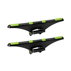 RAILBLAZA C-Tug Kayak Cart | Adjustable Width Hull Rails | Fits Most Kayak Hatches | Lightweight | Non-Slip Rubber Hull Rails | Compatible with Kiwi & Sandtrakz Wheel Carts | Kayak Trailer & Wheels