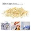 100Pcs Airplane Shaped Paper Clips Metal Lightweight Multipurpose Cute Shaped