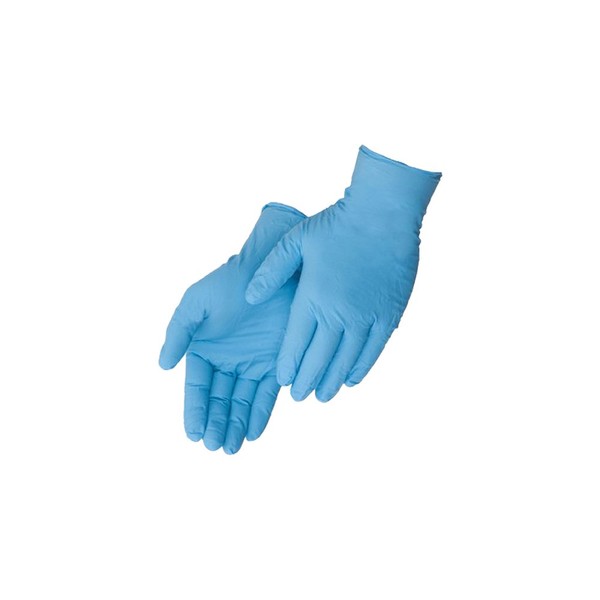 Liberty Glove ââ‚¬â€œ Duraskin - T2010W Nitrile Industrial Glove, Powder Free, Disposable, 4 mil Thickness, Large, 100 Count (Pack of 1)