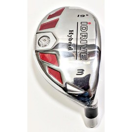 Men's I-Drive #3-19° Loft Hybrid Golf Club with Graphite Shaft, Senior Flex