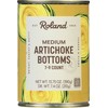 Roland Foods Medium Artichoke Bottoms, 13.75 Ounce Can, Pack of