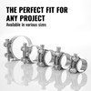 Poppstar 2 Pieces T-Bolt Hose Clamps Stainless Steel Clamping Width