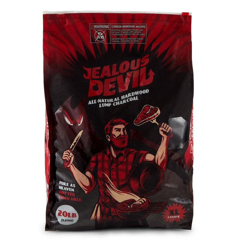 Jealous Devil All Natural Hardwood Lump Charcoal - 20LB