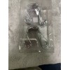 Zenna Home Aluminum Double Roller Shower Hooks 12 Pack Never