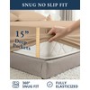 LANE LINEN 100% Organic Cotton California King Sheets Set, 4-Piece