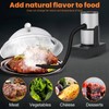 Smoker Machine Silver Handheld Compact Cocktail Meat Food Smoke Infuser