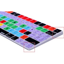 XSKN Lightroom Shortcut Silicone Keyboard Cover Skin for Magic Keyboard A1644 MLA22LL/A MLA22B/A (US & EU Version)