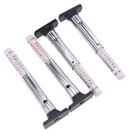 Create idea 4Pcs Car Motorcycle Van Lorry Bike Tyre Tread Depth Gauge Tread Checker Measurements Rullers