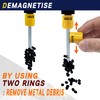 E-Zen Korea Bit Magnetiser/Demagnetiser Rings 2 Pcs. Made In Korea.