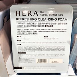 Hera Cleansing Foam Refreshing Face Wash 160g 1 pack, 50g 2 packs / 헤라 클렌징폼 리프레싱 세안제 160g 1개입 50g 2개입