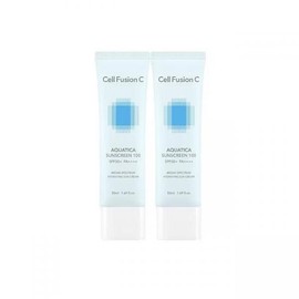 J&M Partners Cellfusion C Aquatica Sunscreen Sun Cream 50ml x 2 / 셀퓨전씨 아쿠아티카 썬스크린 선크림 50ml 2개