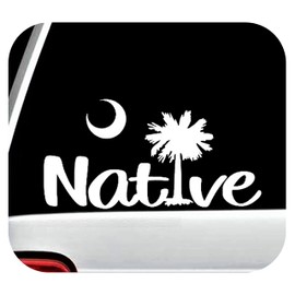 Native South Carolina Vacation Decal Sticker